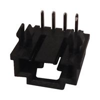 MOLEX 70551-0003 Pin Header, Wire-to-Board, 2.54 mm, 1 Rows, 4 Contacts, Through Hole Right Angle, SL 70551 Series