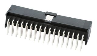 MOLEX 90130-3112 Pin Header, Wire-to-Board, 2.54 mm, 2 Rows, 12 Contacts, Through Hole Right Angle