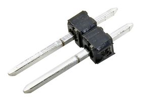 MOLEX 22-28-4027 Pin Header, Board-to-Board, Wire-to-Board, 2.54 mm, 1 Rows, 2 Contacts, Through Hole Straight