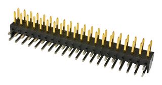 MOLEX 87760-4016 引脚针座, 线至板, 2 mm, 2 排, 40 触点, 通孔直角, Milli-Grid 87760