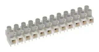 MOLEX 39100-1902 面板安装阻隔接线端子, 2排, 2 路, 22 AWG, 12 AWG, 8 mm, 20 A