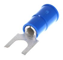 MOLEX 19130-0045 叉/铲形端子, InsulKrimp 19130 Series, 16AWG 至 14AWG, 2.5 mm², M4, #8, PVC (聚氯乙烯)
