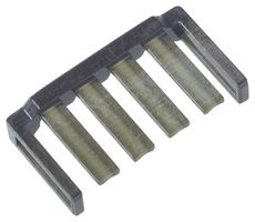 MOLEX 105325-1005 连接器配件, 2.5mm 间距,5 路,黑色, 端子位置固定器, Molex Nano-Fit 105307 和 105308 系列单排和双排插座连接器外壳