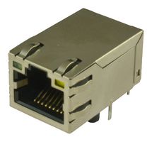 MOLEX 48025-1190 模块连接器, RJ45 插座, 1 x 1 (端口), 8P8C, Cat5, Cat5e, 通孔安装