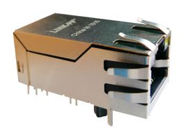 MOLEX 85789-1006 Modular Connector, RJ45 Jack, 1 x 1 (Port), 8P8C, Cat5, Cat5e, Panel Mount, Through Hole Mount