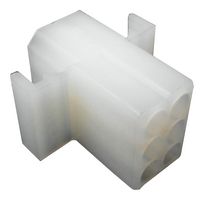MOLEX 03-09-1062 Connector Housing, Standard .093" 1261, Receptacle, 6 Ways, 5.03 mm