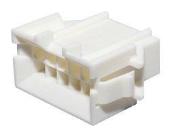 MOLEX 15-06-0106 连接器外壳, 自然色, Mini-Fit BMI 42475 Series, 插头, 10 路, 4.2 mm
