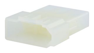 MOLEX 19-09-2032 连接器外壳, 自然色, Standard .093" 1991 Series, 插头, 3 路, 6.3 mm