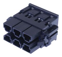 MOLEX 43914-1103 连接器外壳, 黑色, Mini-Fit Sr. 43914 Series, 插座, 10 路, 10 mm, Molex Mini-Fit Sr. 42815 系列母压接端子