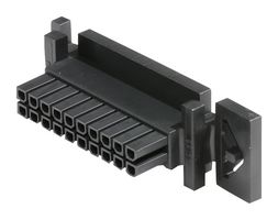 MOLEX 44133-2000 连接器外壳, 黑色, Micro-Fit 3.0 BMI 44133 Series, 插座, 20 路, 3 mm