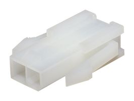 MOLEX 46999-0655 Connector Housing, Natural, Mini-Fit Jr. 5559 Series, Plug, 2 Ways, 4.2 mm