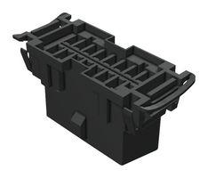 MOLEX 51115-1601 连接器外壳, 黑色, OBD-II 51115 Series, 插座, 16 路, 4 mm, Molex OBD-II 50420 系列母压接端子