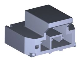MOLEX 105430-1103 Pin Header, Wire-to-Board, 2.5 mm, 1 Rows, 3 Contacts, Surface Mount Right Angle