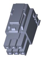 MOLEX 172258-3106 连接器外壳, 黑色, Ultra-Fit 172258 Series, 插座, 6 路, 3.5 mm, Molex Ultra-Fit 172253 系列母压接端子