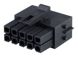MOLEX 206461-1000 连接器外壳, Micro-Fit+ 206461, 插座, 10 路, 3 mm, 206460, 206462压接端子