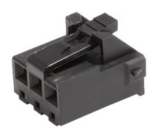 MOLEX 207458-0003 连接器外壳, 黑色, KK Plus 207458 Series, 插座, 3 路, 3.96 mm