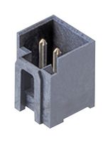 MOLEX 207479-0002 Pin Header, Wire-to-Board, 3.96 mm, 1 Rows, 2 Contacts, Through Hole Straight