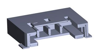 MOLEX 504050-0391 Pin Header, Wire-to-Board, 1.5 mm, 1 Rows, 3 Contacts, Surface Mount Right Angle