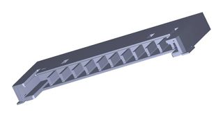 MOLEX 504050-1191 Pin Header, Wire-to-Board, 1.5 mm, 1 Rows, 11 Contacts, Surface Mount Right Angle
