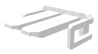 MOLEX 172264-4002 连接器配件, 3.5mm 间距，2 路，自然色, 端子位置卡扣, Molex Ultra- Fit 172256 和 172258 系列无触点单排和双排插座连接器外壳