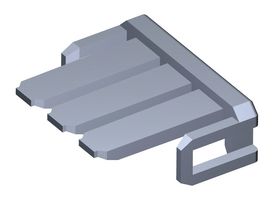 MOLEX 172264-4003 Connector Accessory, 3.5mm Pitch, 3Pos, Natural, Terminal Position Assurance Retainer