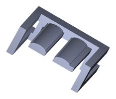 MOLEX 206462-0200 Connector Accessory, 3mm Pitch, 2Pos, Natural, Terminal Position Assurance Retainer