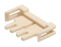 MOLEX 207459-0002 连接器配件, 2路，自然色, 端子位置固定器, Molex KKPlus 207458 系列单排插座连接器外壳, KKPlus 207459 Series