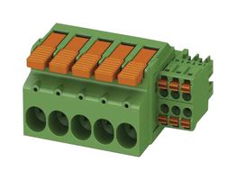 PHOENIX CONTACT 1716957 插拔式接线端子, 7.62 mm, 9 路, 10 mm², 推入式