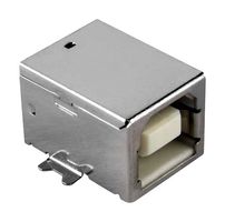 HARWIN M701-370442 USB Connector, USB Type B, USB 2.0, Receptacle, 4 Ways, Surface Mount, Horizontal