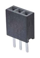 HARWIN M50-3030342 PCB Receptacle, Board-to-Board, 1.27 mm, 1 Rows, 3 Contacts, Through Hole Mount