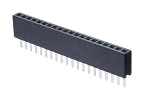 HARWIN M50-3032042 PCB插座, 板至板, 1.27 mm, 1 排, 20 触点, 通孔安装, Archer M50 Series