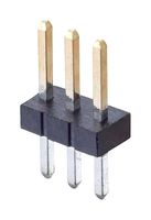 HARWIN M50-3530342 引脚针座, 板至板, 1.27 mm, 1 排, 3 触点, 通孔安装, Archer M50 Series