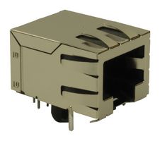 MOLEX 44050-0003 Modular Connector, RJ45 Jack, 1 x 1 (Port), 8P8C, Cat5, Cat5e, Through Hole Mount