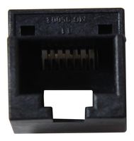 MOLEX 85511-5001 模块连接器, RJ45 插座, 1 x 1 (端口), 8P8C, Cat5e, 通孔安装