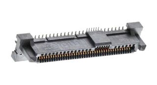 MOLEX 78758-0001 输入输出连接器, 68 触点, 插头, SAS / PCIe, 表面安装直角, 78758 Series, 电路板安装