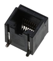 MOLEX 85510-5120 Modular Connector, RJ45 Jack, 1 x 1 (Port), 8P8C, Cat3, Surface Mount
