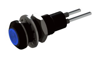 MARL 612-934-23 发光二极管指示器 面板安装, 蓝色, 28 VDC, 6.35 mm, 14 mA, 175 mcd, IP67