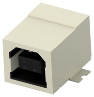 AMP - TE CONNECTIVITY 1-1734346-1 USB Connector, USB Type B, USB 2.0, Receptacle, 4 Ways, Surface Mount, Right Angle