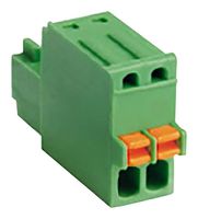 CAMDENBOSS CSTBP92HC/2 插拔式接线端子, 2.5 mm, 2 路, 0.5 mm², 推入式