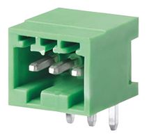 CAMDENBOSS CTBP93HC/3 Terminal Block, Header, 2.5 mm, 3 Ways, 5 A, 250 V, Through Hole Right Angle