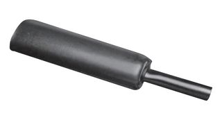 RAYCHEM - TE CONNECTIVITY RMW-85/25-1200/ADH-0 衬胶热缩管, 3:1, 3.346 ", 85 mm, 黑色, 3.9 ft, 1.2 m