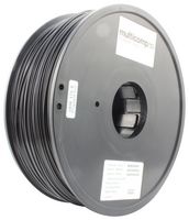 MULTICOMP PRO MP001136 3D Printer Filament, 1.75mm Dia, Black, ASA, 1 kg