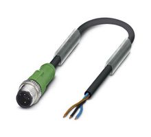 PHOENIX CONTACT 1693160 Sensor Cable, 3P, M12 Plug, Free End, 3 Positions, 2 m, 6.6 ft