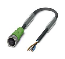PHOENIX CONTACT 1533576 Sensor Cable, M12 Receptacle, Free End, 4 Positions, 2 m, 6.6 ft