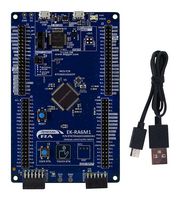 RENESAS RTK7EKA6M1S00001BU Evaluation Kit, RA Family RA6M1 Group 32-bit ARMCortex-M4F Microcontrollers, Debug on-board