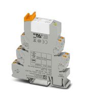 PHOENIX CONTACT 2900298 功率继电器, SPST-常开, 24 VDC, 6 A, PLC-INTERFACE Series, DIN轨安装