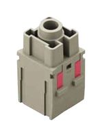 ILME CX01YF 重载型连接器, MIXO, 插入件, 1触芯, 插座, 压接槽-无触芯