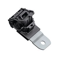 HELLERMANNTYTON 151-02736 RCB180SM6SS-PA666V0/SS304-BK 紧固件, P形夹, 螺丝安装电缆夹, 19.5 mm, 尼龙6.6 (聚酰胺6.6), 不锈钢, 黑色, 83.1 mm, 34.9 mm