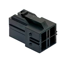 MOLEX 151207-2406 连接器外壳, 黑色, CP-6.5 151207 Series, 插座, 4 路, 6.5 mm, Molex CP-6.5 50597、50598 系列母压接端子