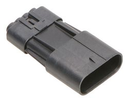 MOLEX 207778-0004 Connector Housing, IP68, Squba 207778, Plug, 4 Ways, 3.6 mm, Molex Squba 207776 Series Pin Contacts